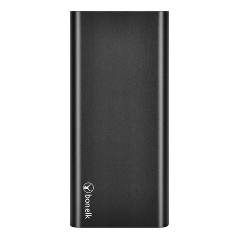 Bonelk Eco Series Slim Power Bank 20,000mAh, PD20W / QC 18W - Black - Digital3d.com.au
